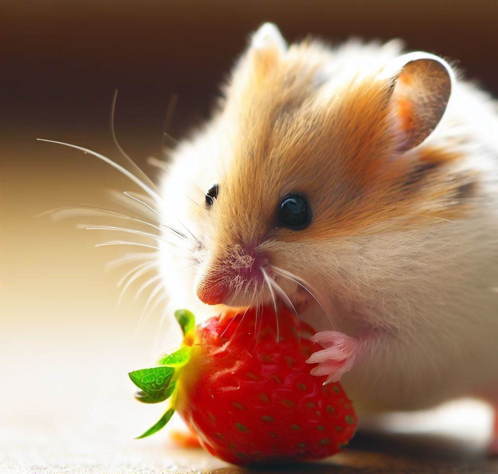 Can hamster eat Strawberry