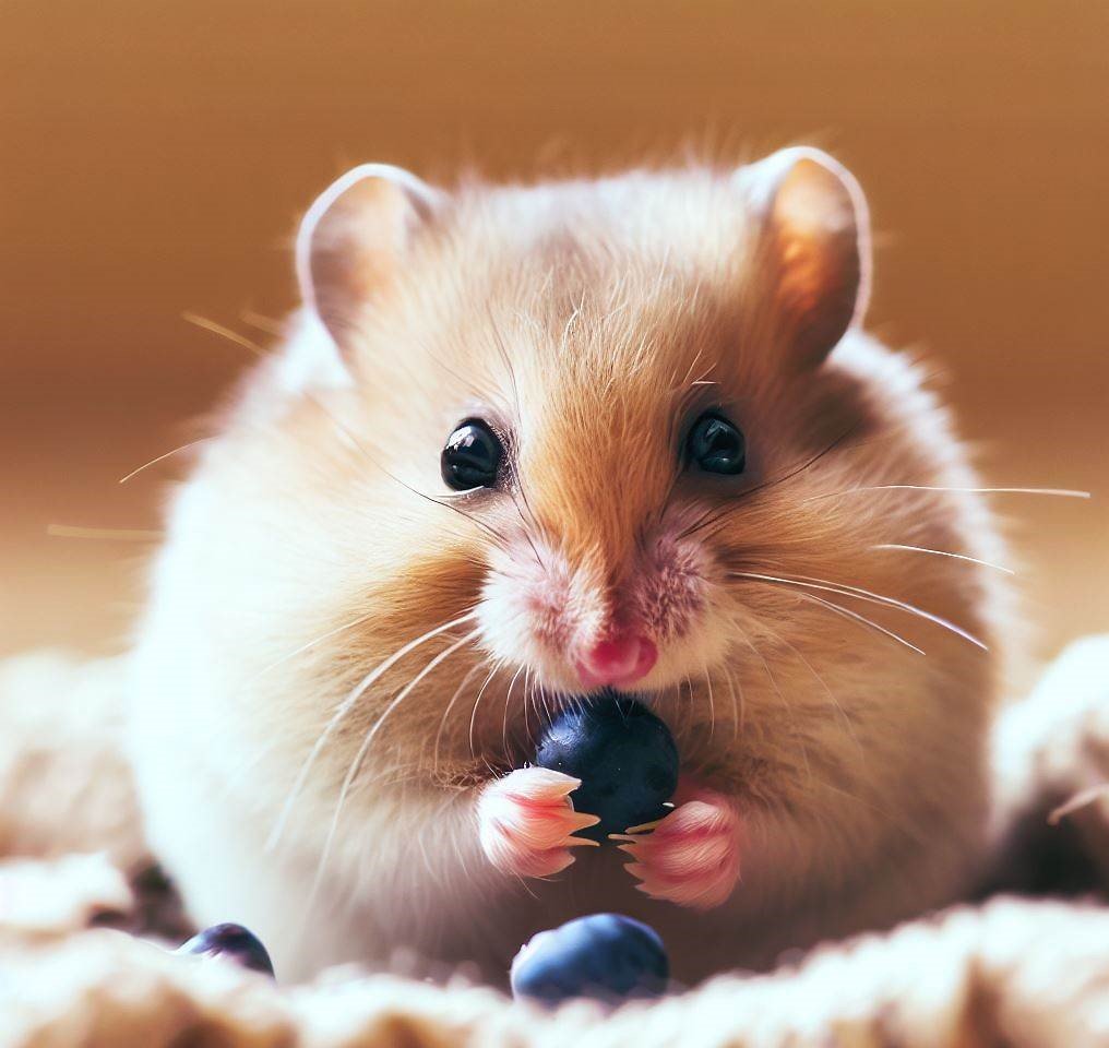 Can hamster eat Blueberry