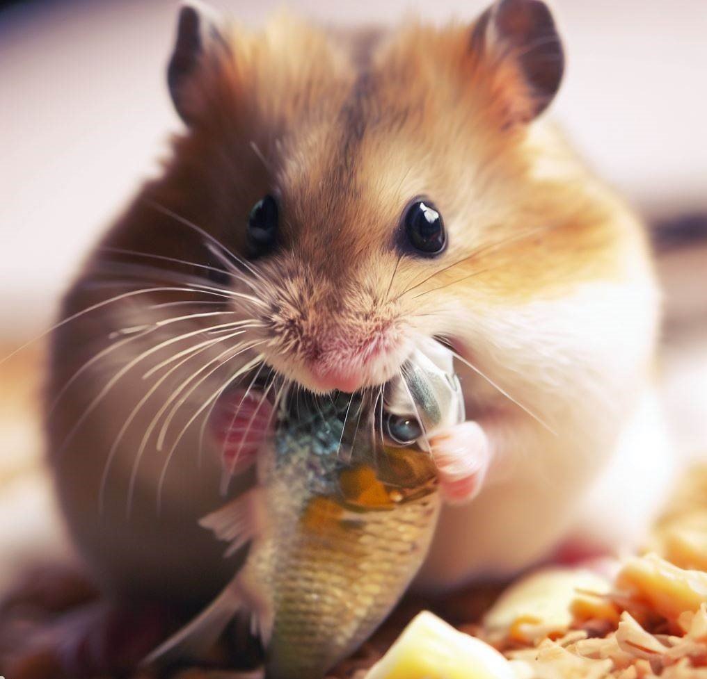 Can hamster eat Fish