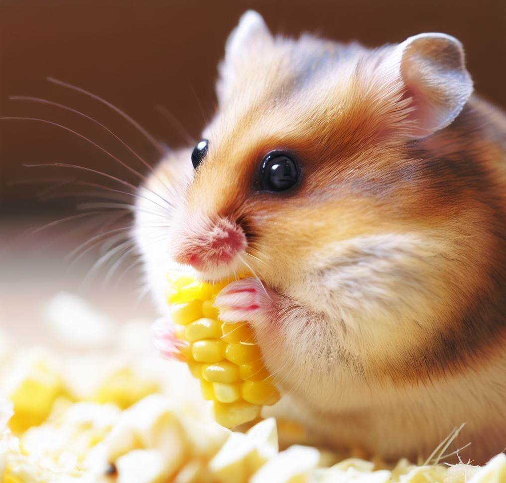 Can hamster eat Corn